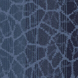 Cellular Network / Interface / Boucle (lussenpool) / 50 cm x 50 cm / Blauw
