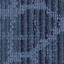 Cellular Network / Interface / Boucle (lussenpool) / 50 cm x 50 cm / Blauw / 2
