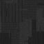 Yuton 104 Charcoal 2th Choice / Interface / Boucle (lussenpool) / 50 cm x 50 cm / Zwart / 1