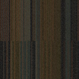 Chenille Warp Recurrence / Interface / Boucle (lussenpool) / 50 cm x 50 cm / Bruin