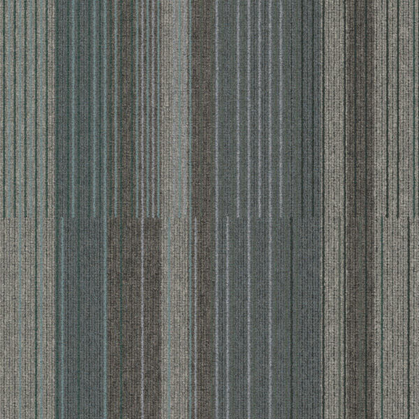 Chenille Warp Reminiscent / Interface / Boucle (lussenpool) / 50 cm x 50 cm / Blauw