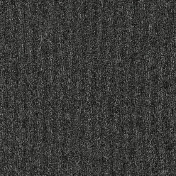 Heuga 580 Antra / Interface / Boucle (lussenpool) / 50 cm x 50 cm / Zwart