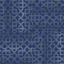 Eastern Delights - Lattice Blue / Interface / Boucle (lussenpool) / 50 cm x 50 cm / Blauw / 1