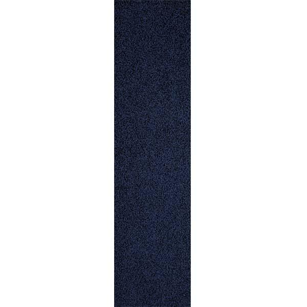 Human Nature 830 Cobalt / Interface / Hoogpolig / 25 cm x 100 cm / Blauw
