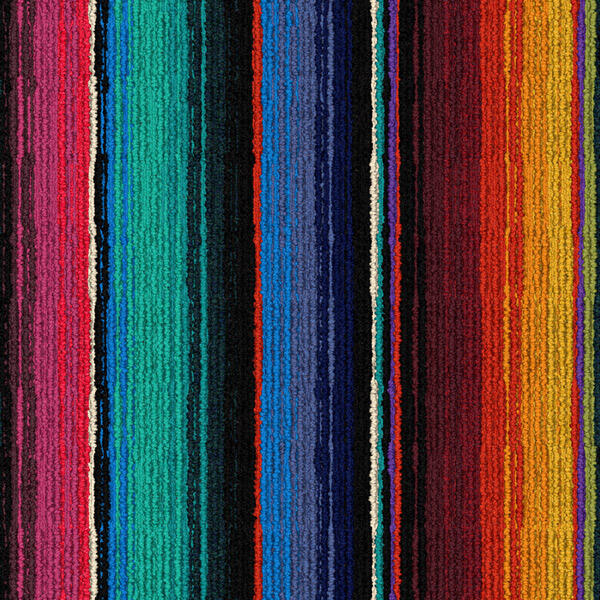 Latin Fever - Ayacucho Watermark / Interface / Boucle (lussenpool) / 50 cm x 50 cm / Rood
