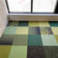 Op zoek naar tapijttegels van Interface? AAA Heuga Shuffle It in de kleur Shades of green is een uitstekende keuze. Bekijk deze en andere tapijttegels in onze webshop.