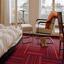 Made to Measure Disco / Interface / Boucle (lussenpool) / 50 cm x 50 cm / Rood / 2