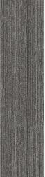 World Woven 880 Charcoal Loom / Interface / Boucle (lussenpool) / 25 cm x 100 cm / Grijs