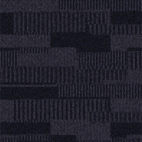 Duet Aubergine / Interface / Boucle (lussenpool) / 50 cm x 50 cm / Zwart