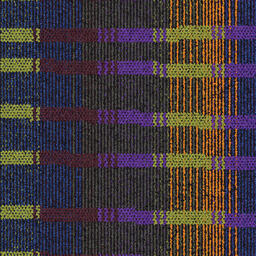 Latin Fever - Manta Manta / Interface / Boucle (lussenpool) / 50 cm x 50 cm / Bruin