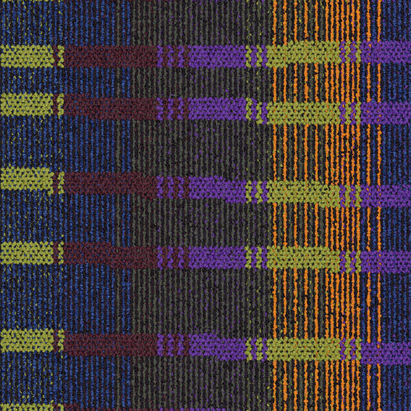 Latin Fever - Manta Manta / Interface / Boucle (lussenpool) / 50 cm x 50 cm / Bruin