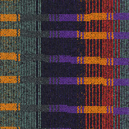 Latin Fever - Manta Manta / Interface / Boucle (lussenpool) / 50 cm x 50 cm / Bruin
