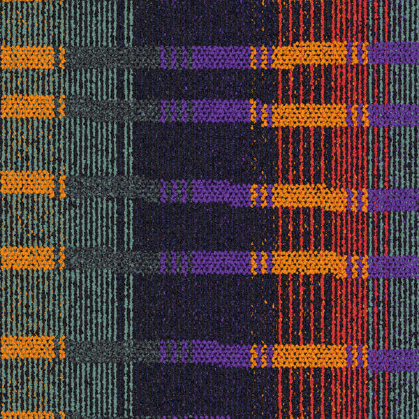 Latin Fever - Manta Manta / Interface / Boucle (lussenpool) / 50 cm x 50 cm / Bruin