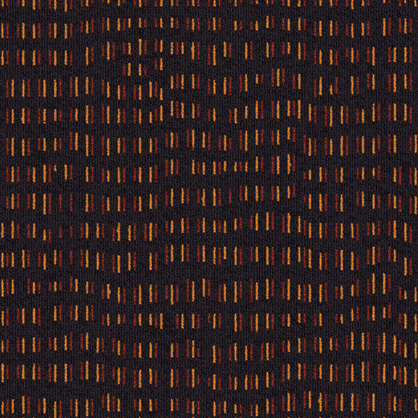 Tribal Rhythms Black / Interface / Boucle (lussenpool) / 50 cm x 50 cm / Bruin