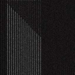 Oblique Deflect / Interface / Boucle (lussenpool) / 50 cm x 50 cm / Zwart