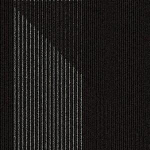 Oblique Deflect / Interface / Boucle (lussenpool) / 50 cm x 50 cm / Zwart