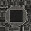 Interface Black and White / Boucle (lussenpool) / 50 cm x 50 cm