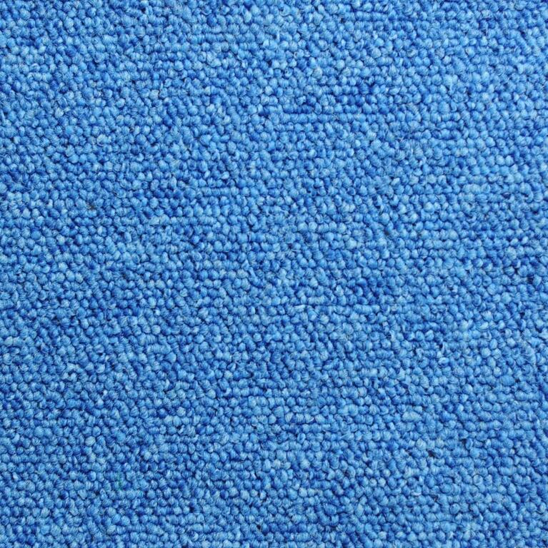 Heuga 727 Cornflower Blue / Interface / Boucle (lussenpool) / 50 cm x 50 cm / Blauw