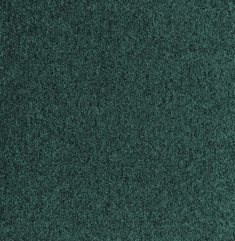 Heuga 727 Media Green / Interface / Boucle (lussenpool) / 50 cm x 50 cm / Groen