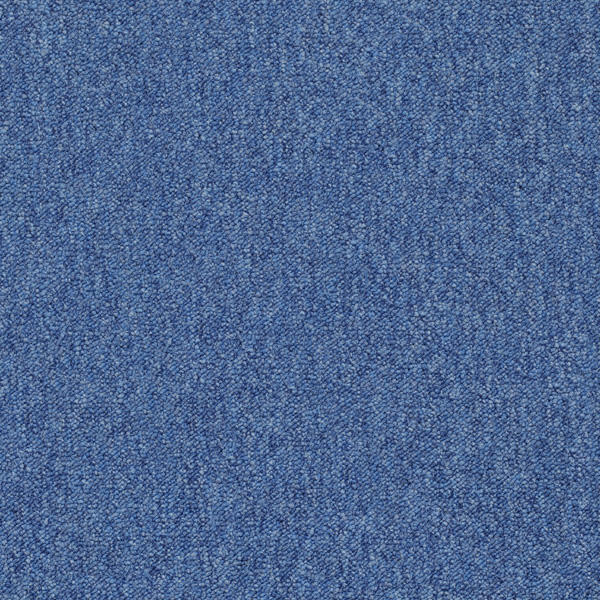 Heuga 530 Cobalt / Interface / Boucle (lussenpool) / 50 cm x 50 cm / Blauw