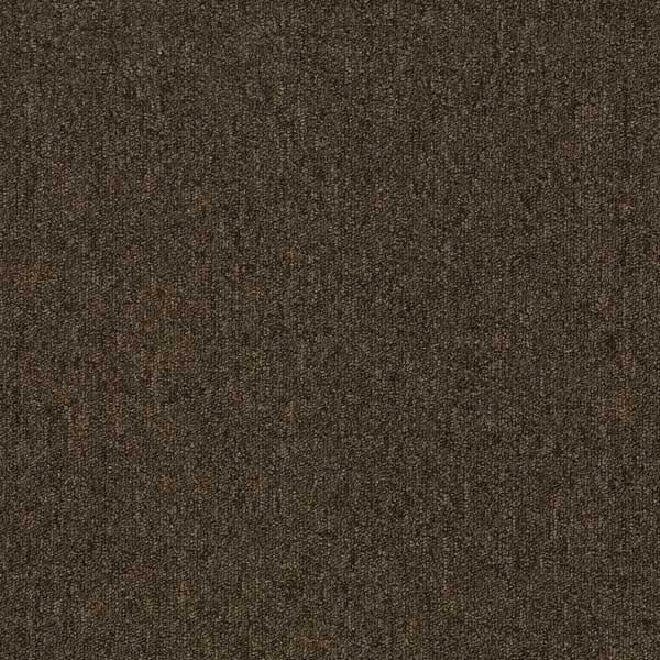 Heuga 580 Mahogany / Interface / Boucle (lussenpool) / 50 cm x 50 cm / Bruin