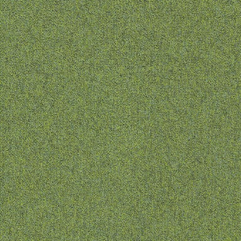 Heuga 727 Fern / Interface / Boucle (lussenpool) / 50 cm x 50 cm / Groen