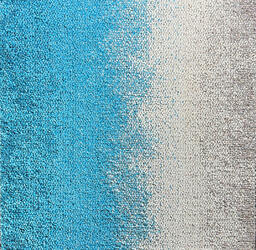Connected Ethos Sone CE200 Survey/Encounter 2.000 / Interface / Boucle (lussenpool) / 50 cm x 50 cm / Blauw, Beige