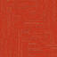 Visual Code Planks Circuit Board Orange Circuit / Interface / Boucle (lussenpool) / 25 cm x 100 cm / Oranje / 4