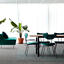 NY+LON Streets Broome Street Green/Blue 3.000 / Interface / Boucle (lussenpool) / 50 cm x 50 cm / Blauw, Grijs, Groen / 2