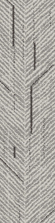 Angular Times Shell / Interface / Boucle (lussenpool) / 25 cm x 100 cm / Grijs, Bruin