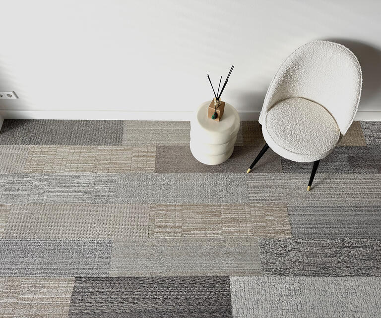 Shuffle It Skinny Planks Japandi Beige / Interface / Boucle (lussenpool) / 25 cm x 100 cm / Mix