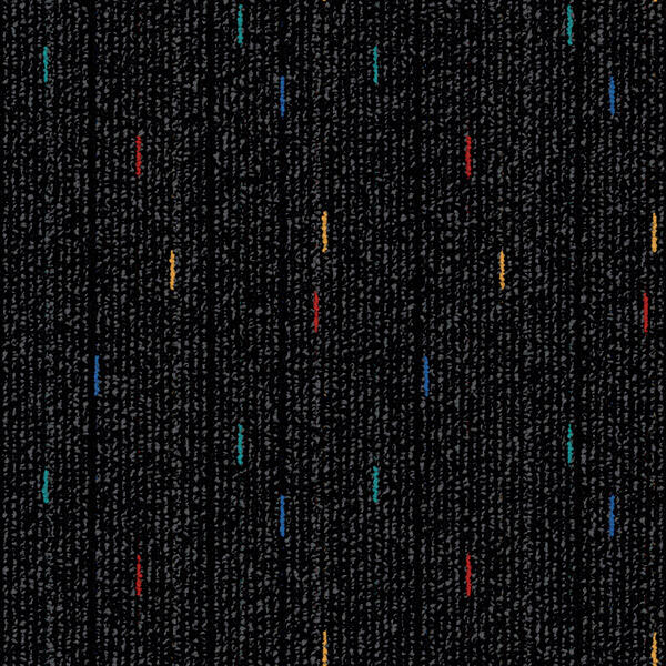 Razzle Dazzle - Bright Spark Fire Cracker / Interface / Boucle (lussenpool) / 50 cm x 50 cm / Zwart