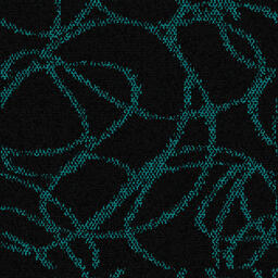 Scribble Carve / Interface / Boucle (lussenpool) / 50 cm x 50 cm / Zwart