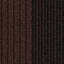 Straightforward ll Chocolate / Interface / Microtuft / 50 cm x 50 cm / Zwart / 2