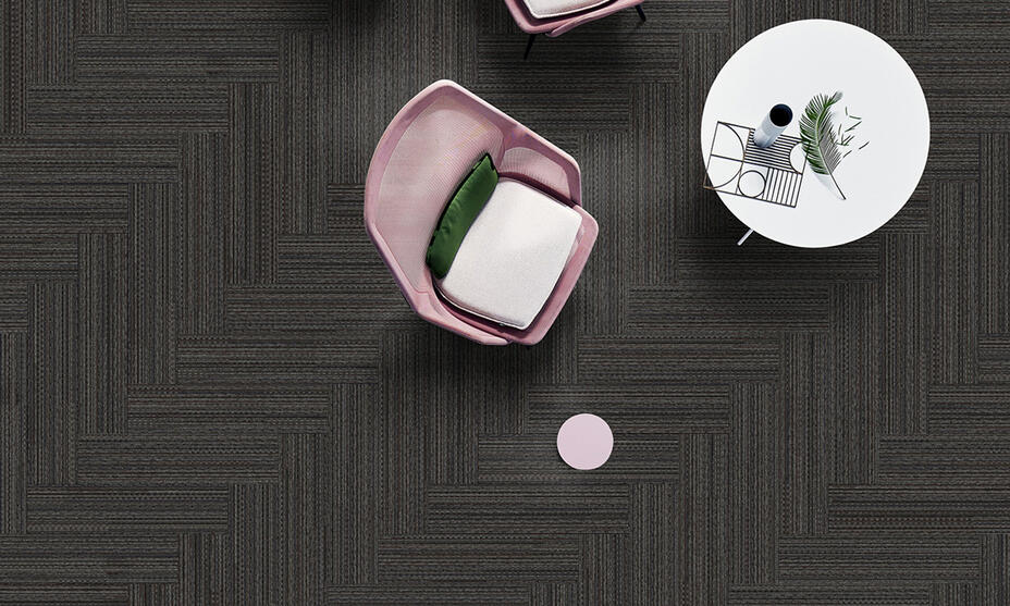 Antraciet tapijttegels / 