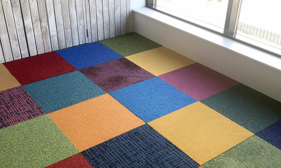 Gemixte tapijttegels / 