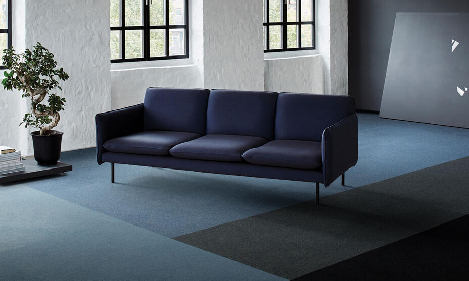 Velours tapijttegels / 